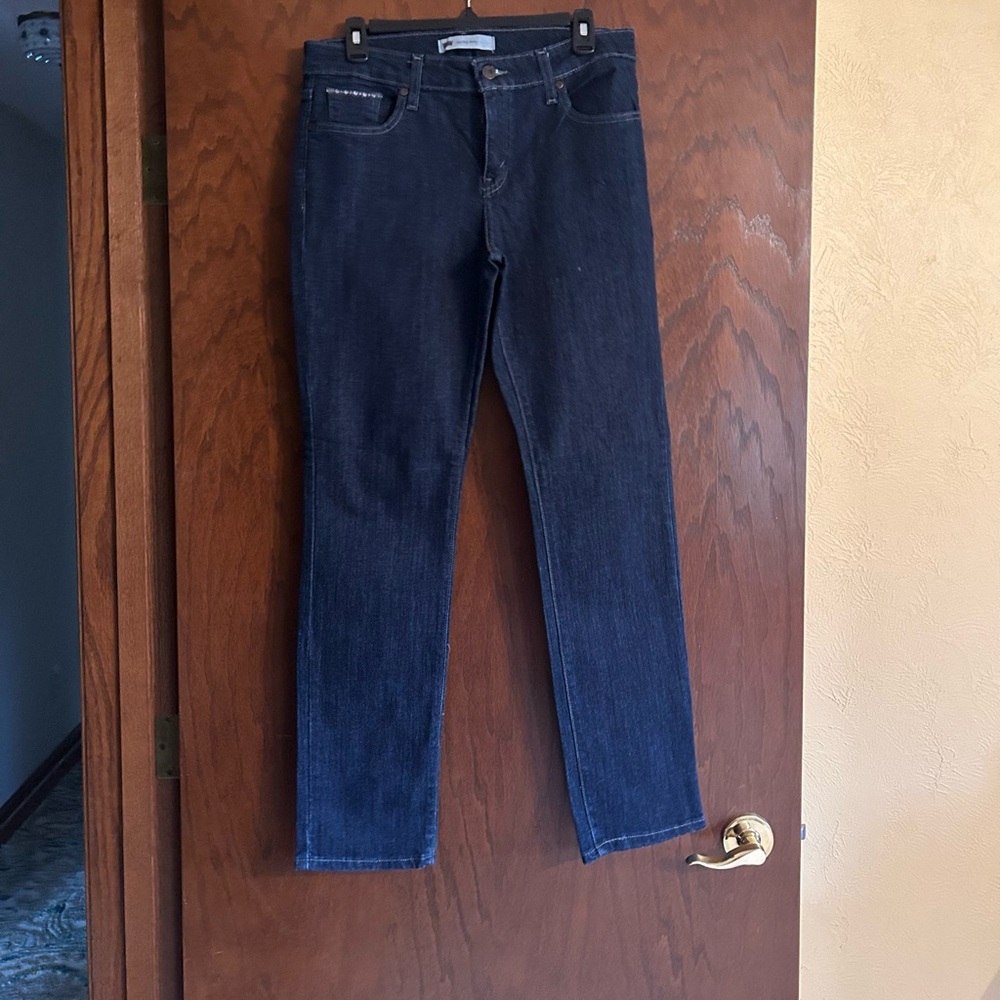 Levi's Women’s Mid-Rise Skinny Blue Jeans